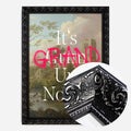 Black Ornate Frame