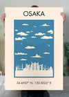 Osaka Tourist Style Print