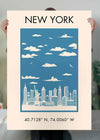 New York Tourist Style Print