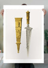 Ancient Dagger Illustration 1