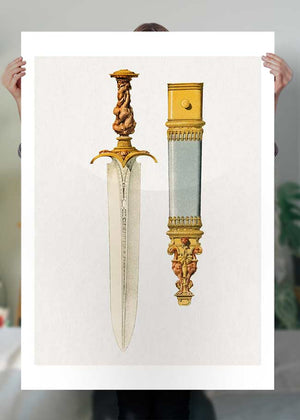 Ancient Dagger Illustration 3
