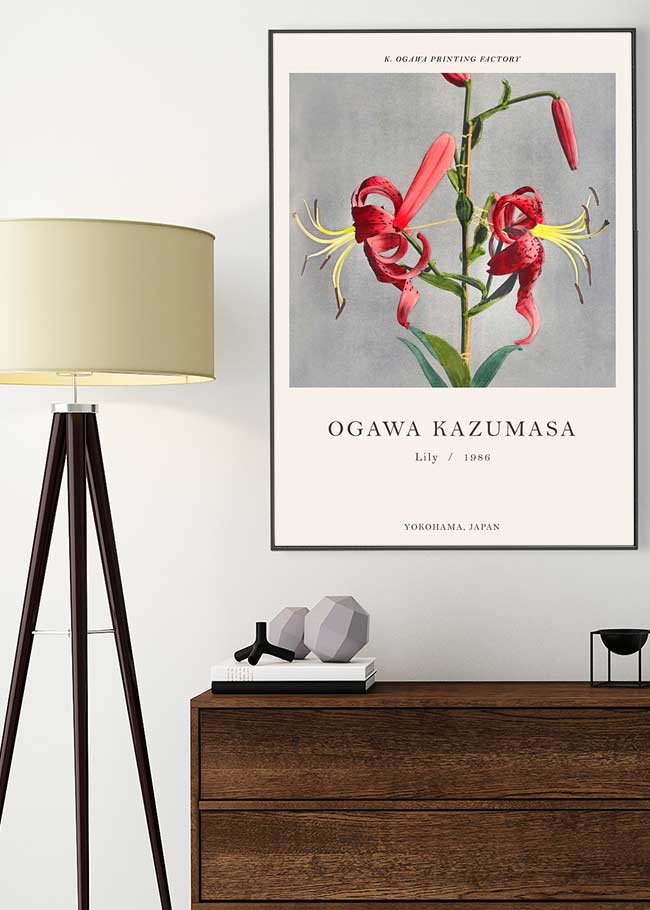 Lily Ogawa Kazumasa Flowers Print