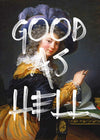 Good As Hell Vintage Portrait Print