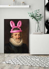 King Henri IV of France with Balloon Rabbit Ears Print