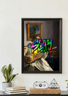 Slay Graffiti Tag Portrait Painting Print