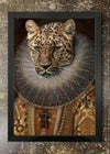 Queen Leopard - Framed 21x30cm Print