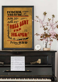 Hell Bent for Heaven Federal Theatre Poster