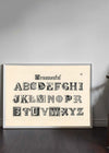 Vintage Ornamental Alphabet Typography