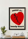 Owner Of a Lonely Heart Lyrics Poster