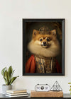 Pomeranian Animal Portrait Print