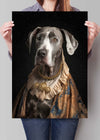 Great Dane Dog Portrait Print