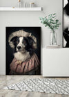 Border Collie Dog Portrait Print