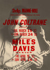John Coltrane Miles Davis Music Poster Print