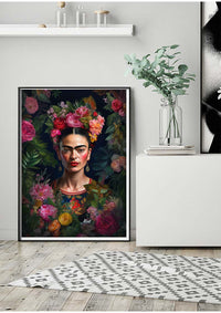 Frida Kahlo Roses Print