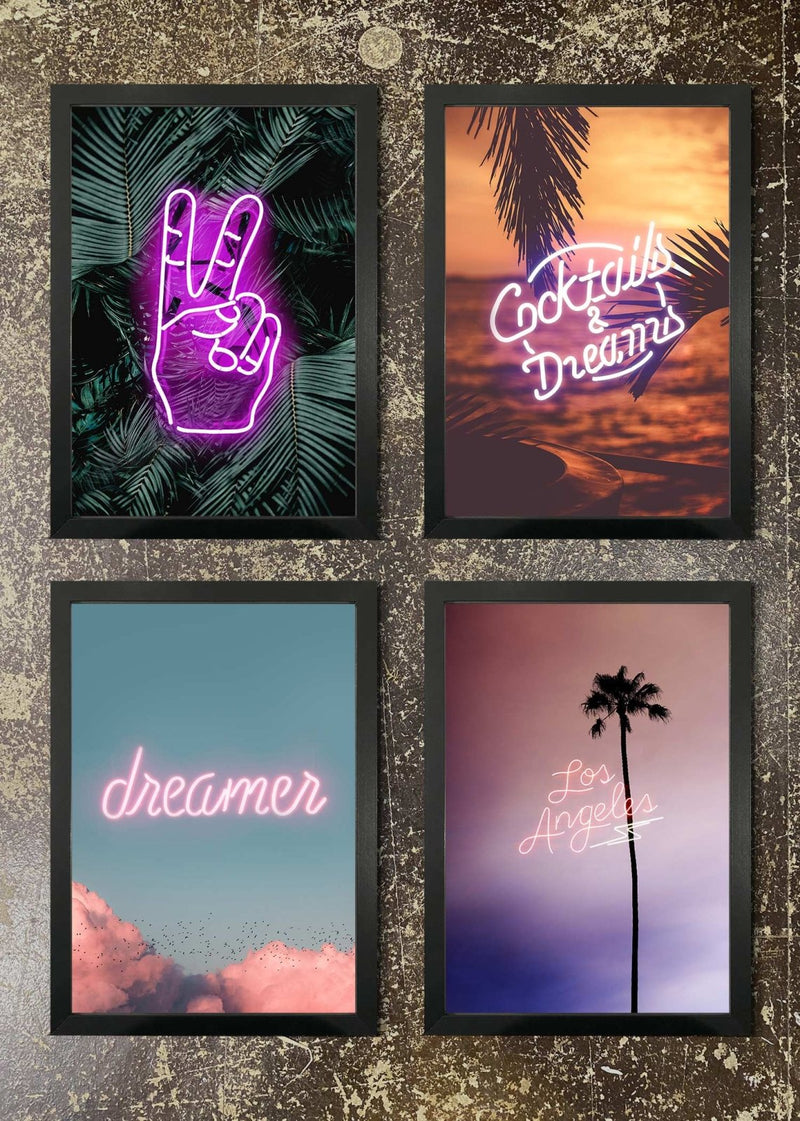 4 Prints & Frames - Neon Sign Prints 2