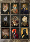 9 Prints & Frames - Animal Head Portraits 2