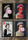 4 Prints & Frames - 4 Queen Prints
