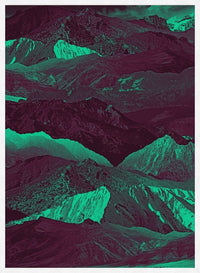 Abstract Mountains 1 Print