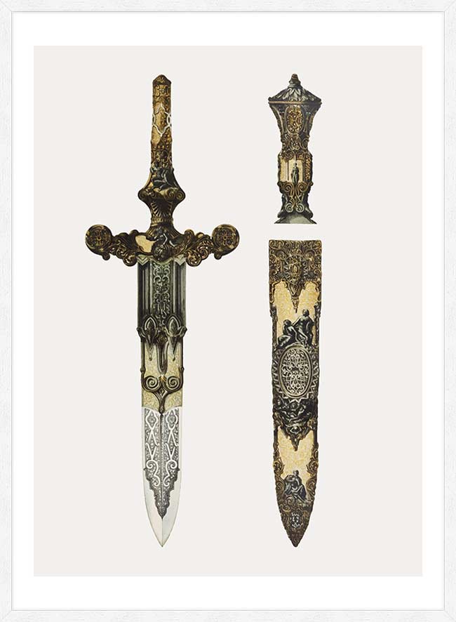 Ancient Dagger Illustration 2