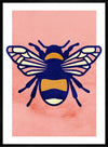 Bee Illustration Print