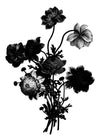Black and White Vintage Bouquet 2