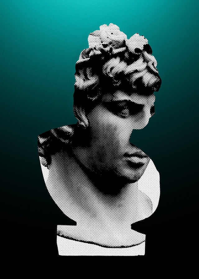 Bust 1 Green Print