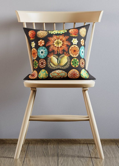 Sealife Vintage Pattern Cushion