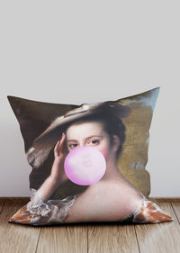 Bubblegum Lady Cushion