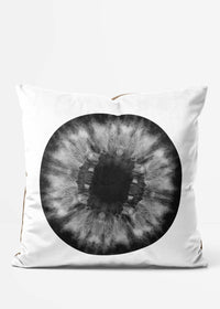 Black and White Eyeball Cushion