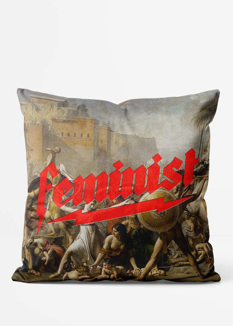 Feminist Cushion Typography Cushion