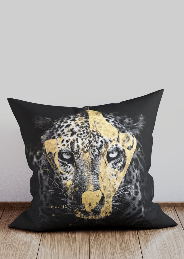 Gold hotsell leopard pillow