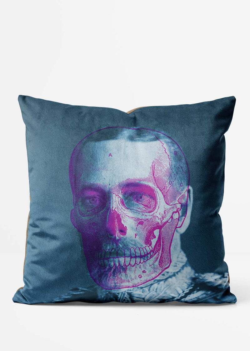 King George V Skull Cushion