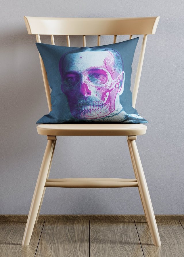 King George V Skull Cushion