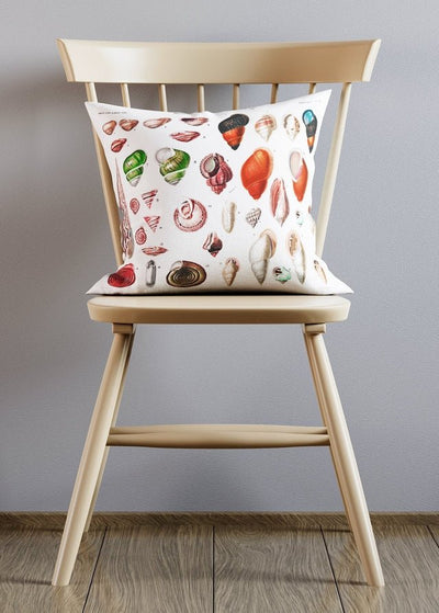 Sea Shells Vintage Style Cushion