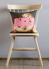 ART Pink Altered Art Cushion