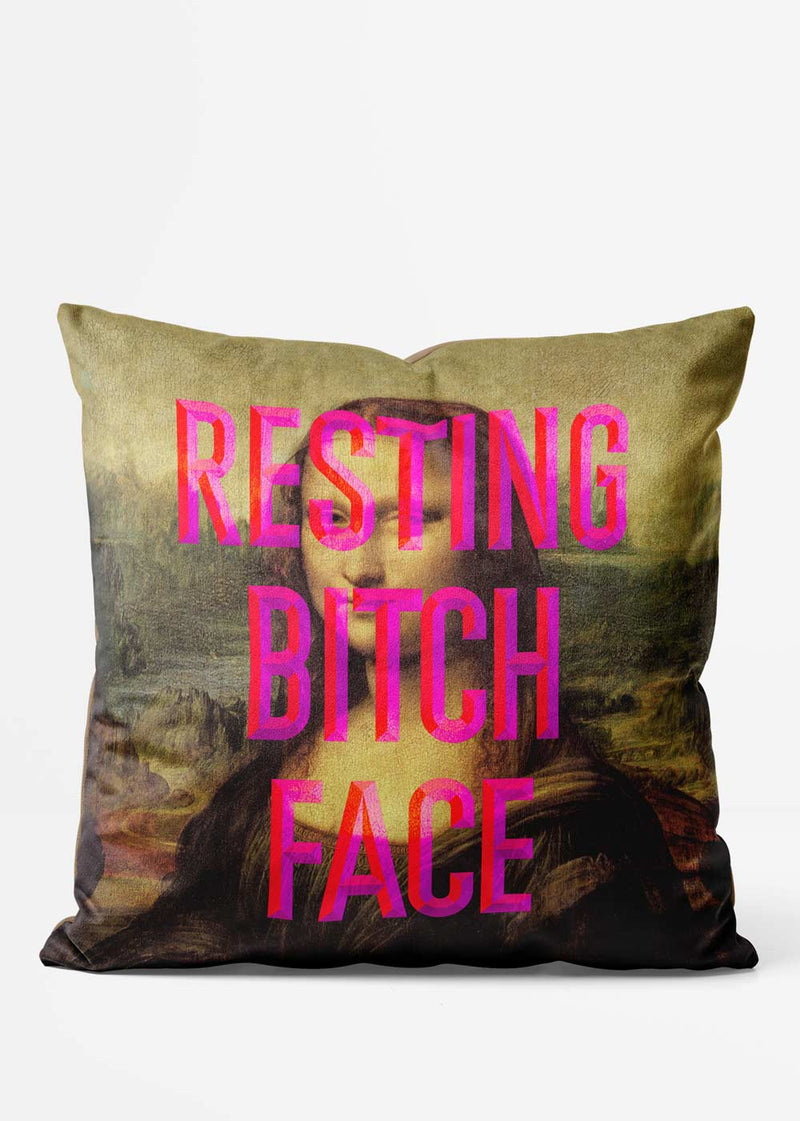 Resting Bitch Face Cushion