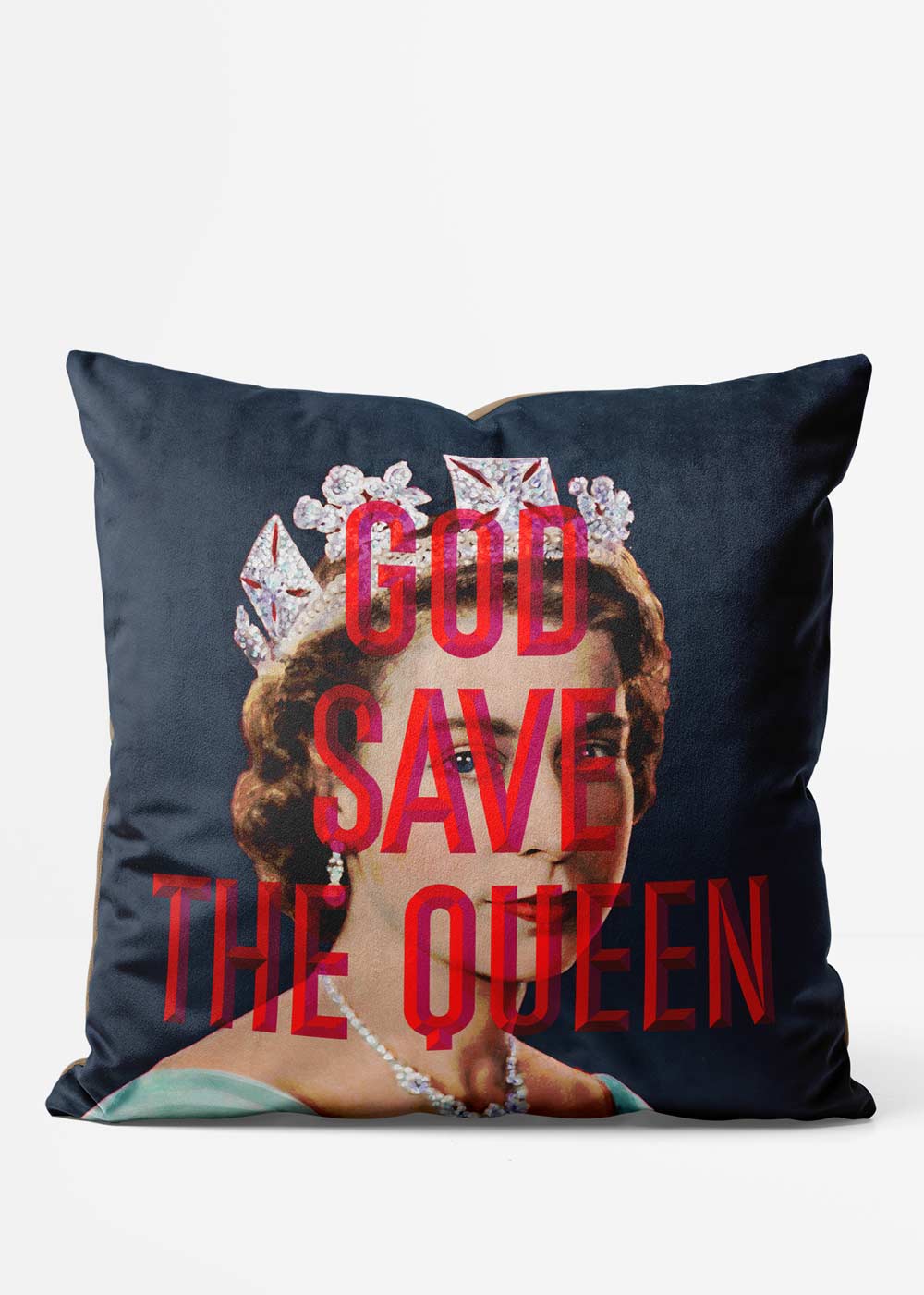 God Save Queen Jubilee Cushion