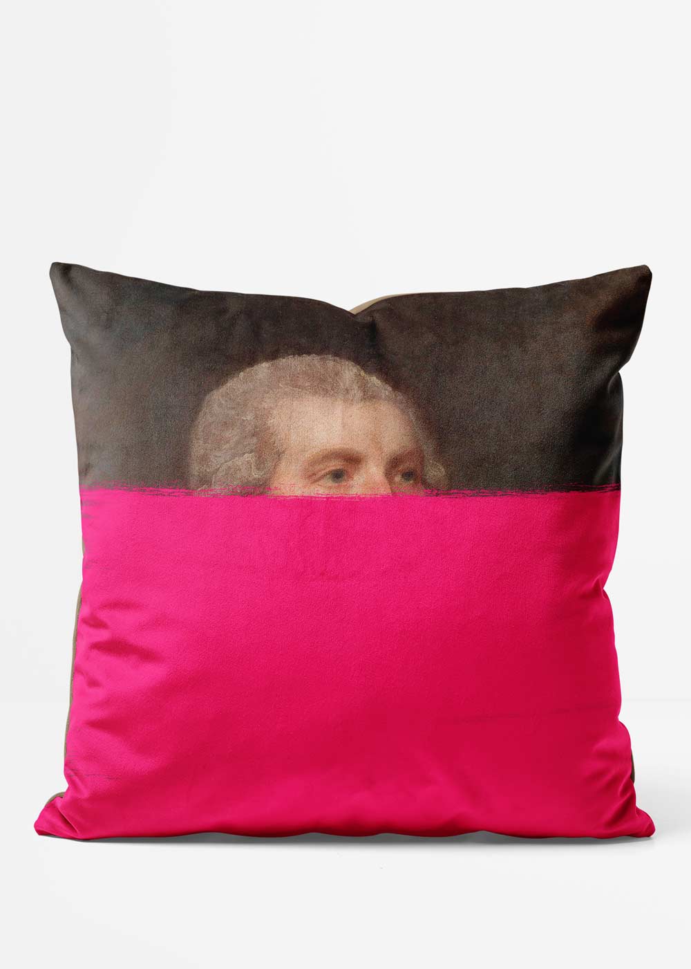 Submerged Paint Portrait Cushion