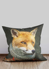 Fox Head Portrait Cushion