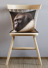 Gorilla Animal Portrait Cushion