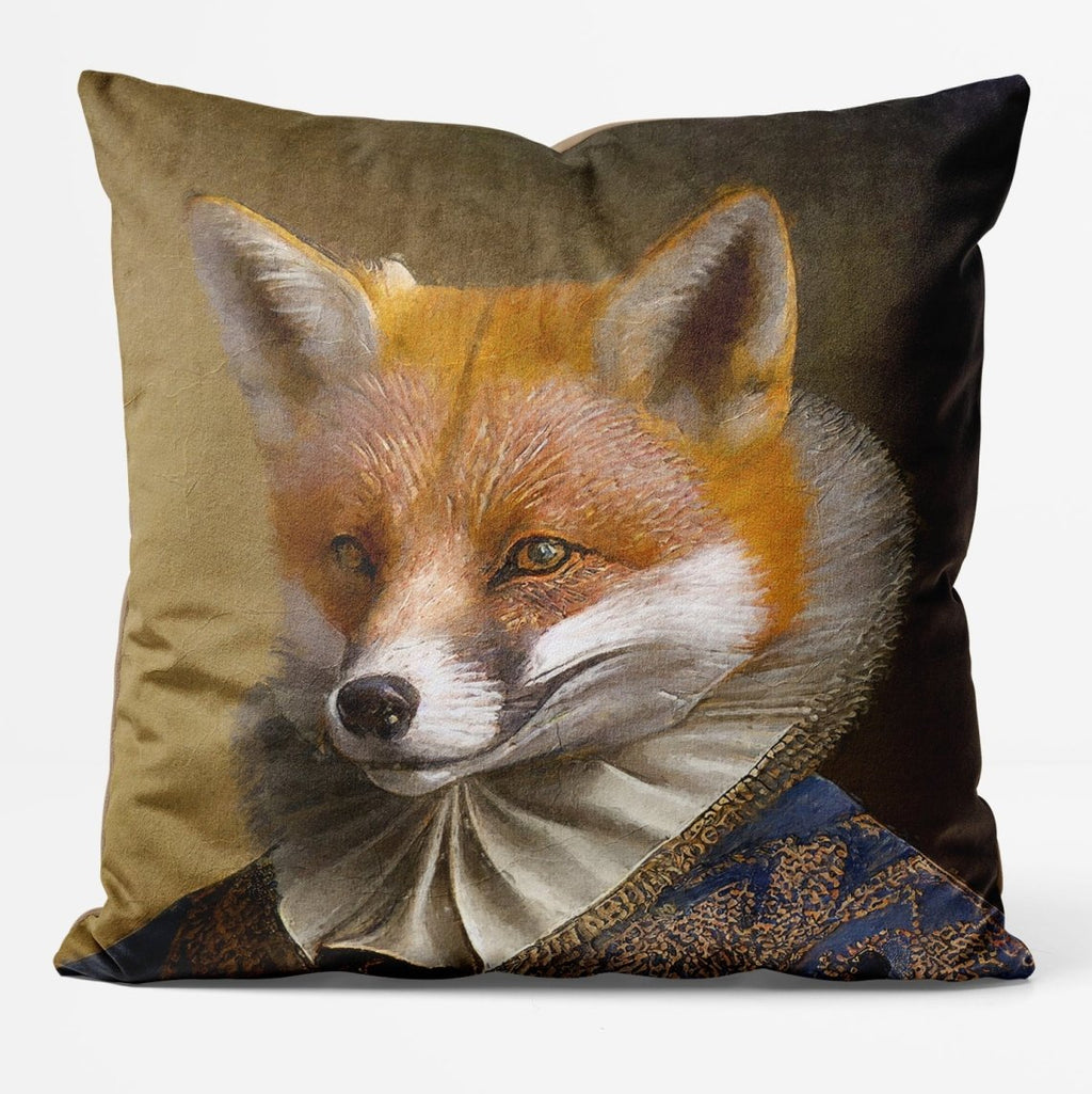 Sly Fox Animal Portrait Cushion Clearance 61cm