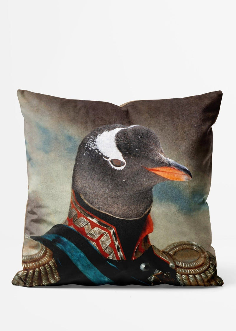 Penguin Animal Portrait Cushion