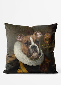 Boxer Dog Animal Portrait Cushion