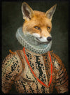 Fox Portrait Print