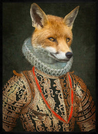 Fox Portrait Print