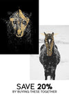 Gold Horse & Leopard Print Bundle