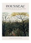 Henri Roussaeu Exhibition Museum Poster