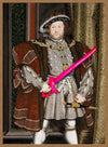 Henry VIII Balloon King Print
