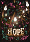 Hope Sign Christmas Print