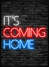It's Coming Home England Football Poster Print